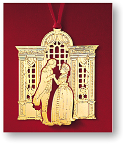 Purchase your 1989 Mount Vernon George and Martha Washington in Front Ornament online at achristmasornament.com - 
Have a Merry Christmas and Happy Holidays
