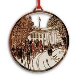 Purchase your 1991 Secret Service Christmas Ornament online at achristmasornament.com - Have a Merry Christmas and Happy Holidays