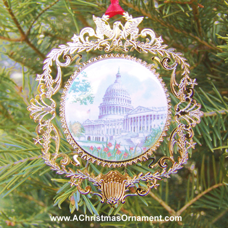 1995 U.S Capitol Historical Society Ornament