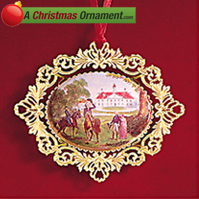 Purchase your 1996 Early View of Mount Vernon Ornament online at achristmasornament.com - 
Have a Merry Christmas and Happy Holidays