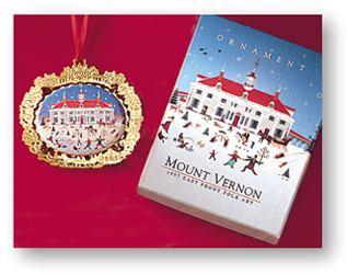 Purchase your 1997 Mount Vernon East Front Folk Art Ornament online at achristmasornament.com - 
Have a Merry Christmas and Happy Holidays