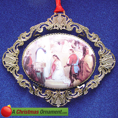 Purchase your 1997 Baptism of Pocahontas Ornament online at achristmasornament.com - 
Have a Merry Christmas and Happy Holidays
