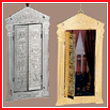 2001 Supreme Court SILVER Building Courtroom Ornament