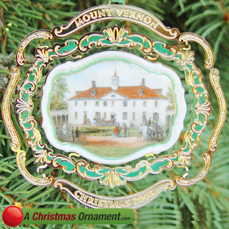2003 Mount Vernon Anniversary Ornament