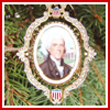 2004 American President Collection Thomas Jefferson Ornament