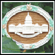 2004 U.S. Capitol Marble & Wood Ornament