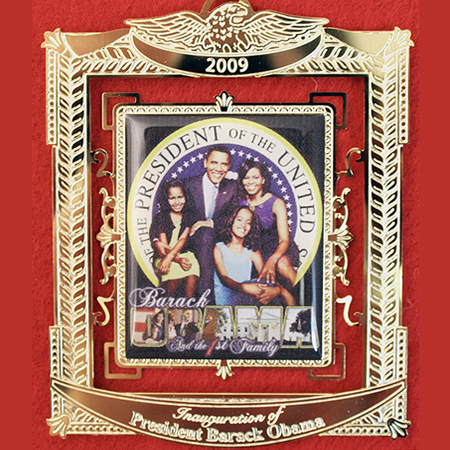 2009 Barack Obama Family Ornament