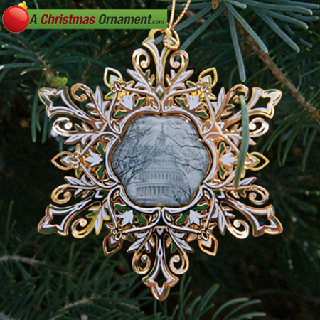 2012 U.S. Capitol Snowflake Ornament