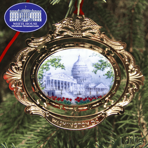 U.S. Capitol Cameo Ornament